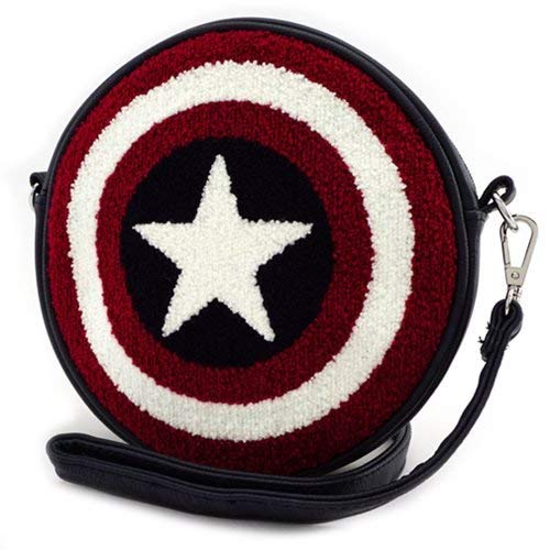 Sacculus® backpack for kids Canvas Bags 3D toon Captain America embossed  School Bags Durable Long Lasting Water Resistant Kids Bag red - Sacculus®